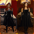 Beide lächeln und geben einen blowkiss